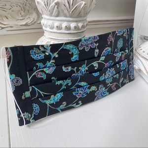 Beautiful floral face mask